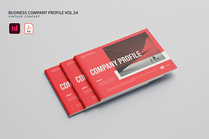Business Company Profile Vol.54, a Brochure Template by Bewalrus Studio