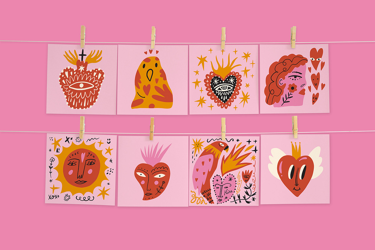 Valentine Bundle, an Animal Illustration by Annie Konst (Photo 3 of 20)