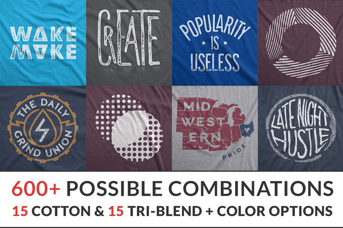 Instant T-Shirt Fabric Mockups, a Shirt Mockup by Brent Galloway (Photo 3 of 3)