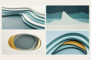 Paper Relief - 12 4K Loops, a Background Graphic by Photocreo Michal Bednarek (Thumbnail 7 of 7)