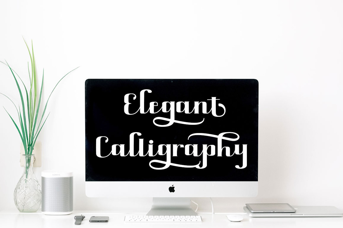 Hengela Script, a Script Font by Has_rizal (Photo 8 of 11)
