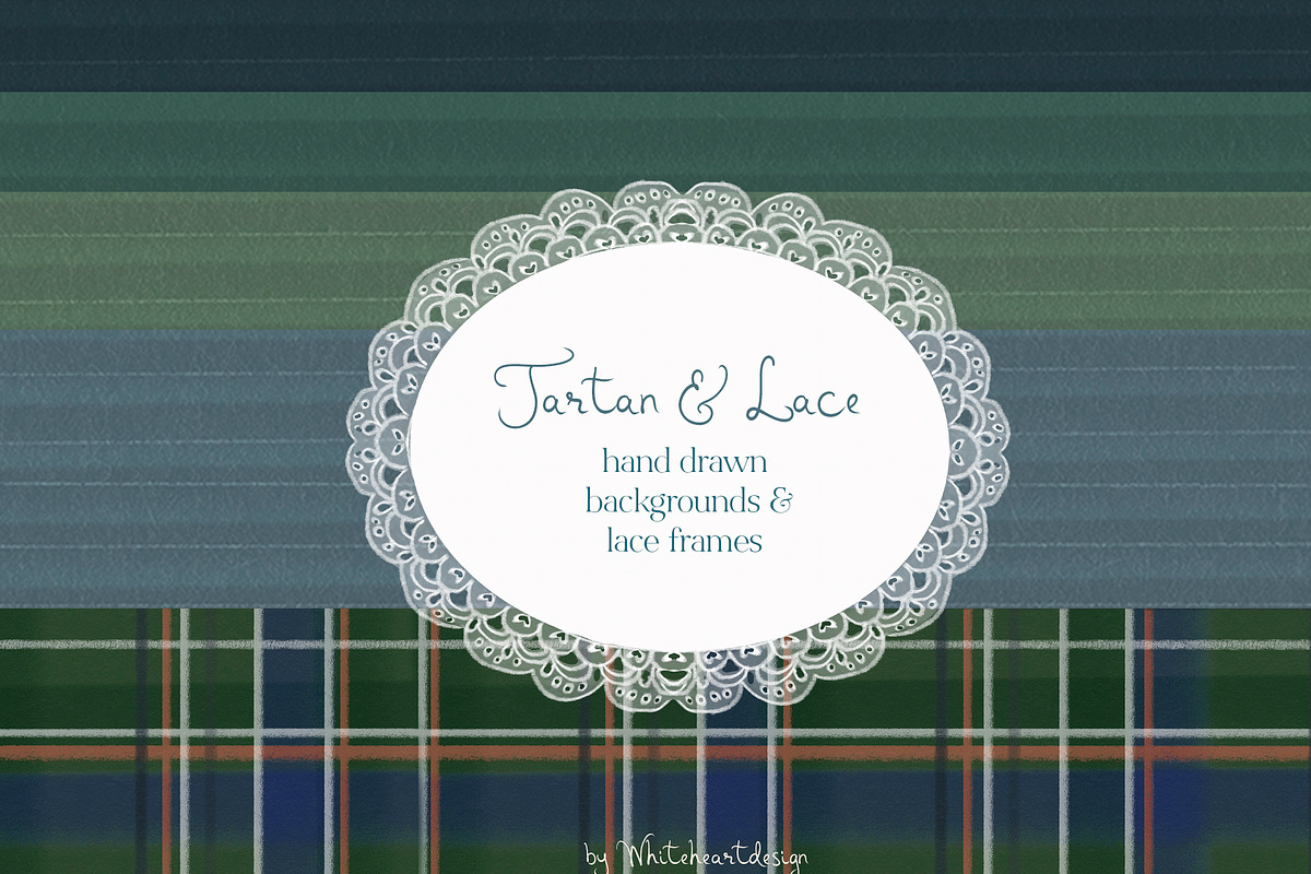 Christmas Lace Frames & Backgrounds, an Object Graphic by whiteheartdesign (Photo 8 of 18)