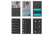 Find Doctor & Physician Sketch App, an UI Kit Template by themelove (Thumbnail 8 of 13)