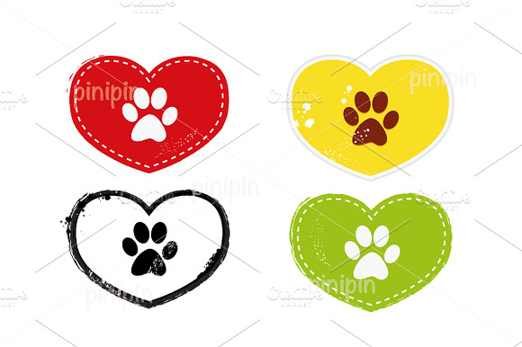 Paw Print Icons