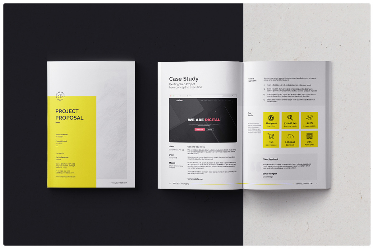 Proposal Bundle, a Brochure Template by GraphicsEgg (Photo 9 of 29)