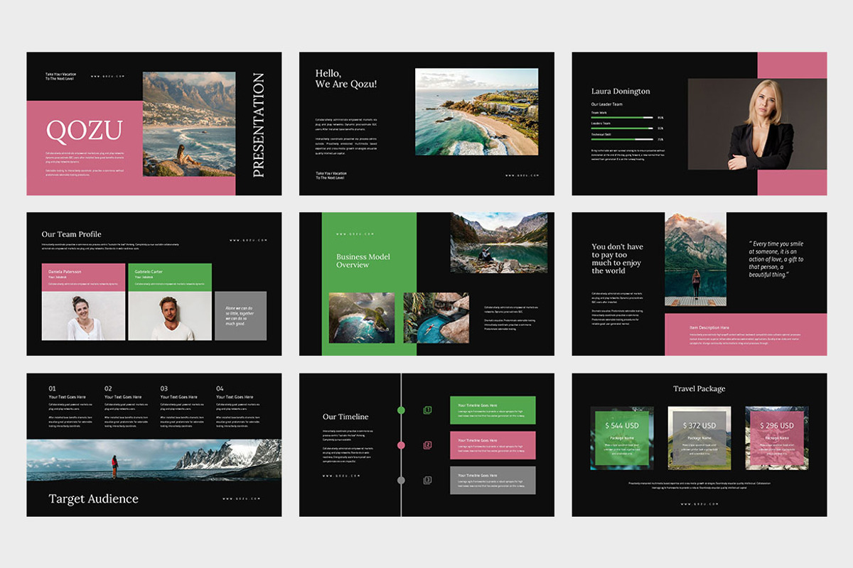 Qozu : Travel Keynote, a Presentation Template by Punkl Camp (Photo 2 of 9)