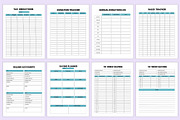 2025 Budget Planner For Canva, a Stationery Template by Shumaya (Thumbnail 5 of 6)