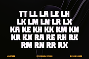 Rusko Roker - Bold Modern Font, a Sans Serif Font by Viswal Studio (Thumbnail 3 of 6)