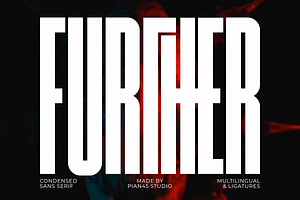 Further - Tall Sans Display Font