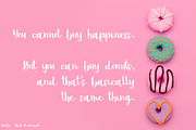 Delish Script, a Script Font by Beck McCormick (Thumbnail 3 of 11)