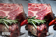 12 Food Lightroom Presets Bundle, a Plug-in Add-On by P-G-H (Thumbnail 5 of 6)
