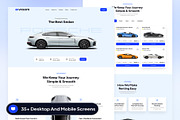 vroom - Car Rental Website UI Kit, an UI Kit Template by Creative Perspective (Thumbnail 4 of 10)