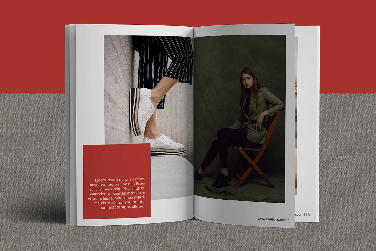 Fashion Lookbook, a Magazine Template by retrographix (Photo 5 of 6)