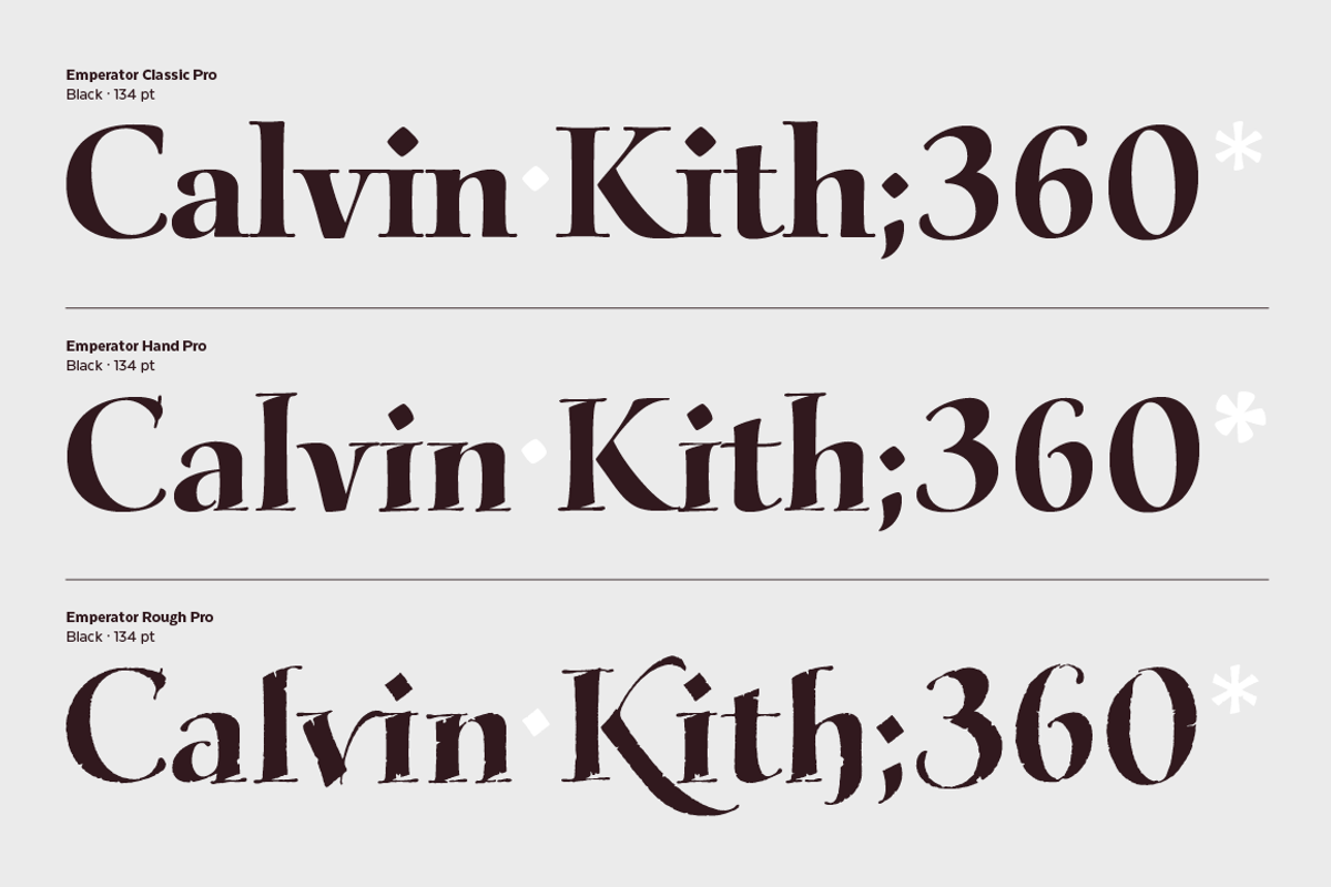 Emperator, a Serif Font by Latinotype (Photo 9 of 15)