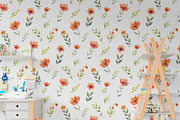 Watercolor Ladybugs with flowers set, an Animal Illustration by AlineArtStore (Thumbnail 5 of 8)