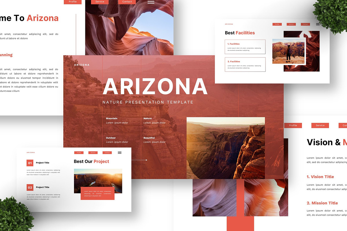 Arizona - Nature Powerpoint, a Presentation Template by Deepslide Studio (Photo 2 of 6)