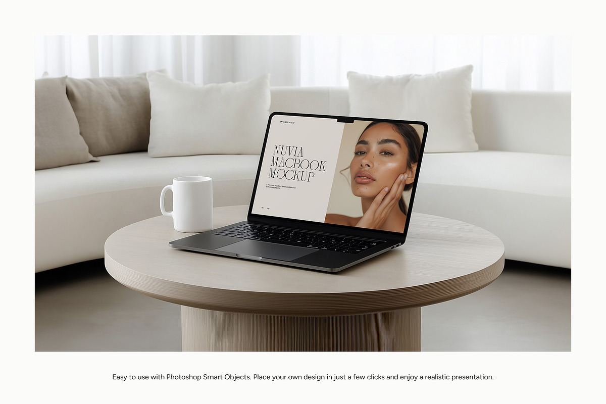 Apple Devices: MacBook, iPhone, iPad, a Device Mockup by Wildfield Studio (Photo 9 of 11)