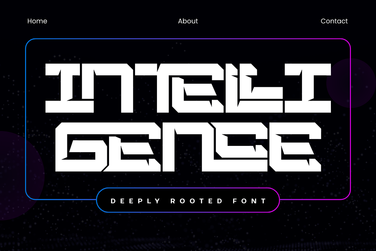 DEEPLY ROOTED - FUTURISTIC FONT, a Sans Serif Font by 177Studio (Photo 7 of 8)