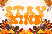 Cold Turkey is a retro groovy font, a Handwritten Font by Brown Cupple (Thumbnail 2 of 6)