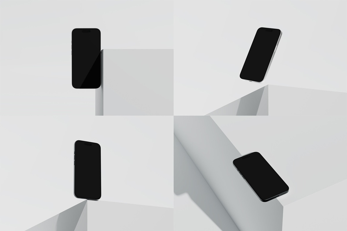Stylish iPhone Mockup, an iPhone Mockup by Momogi (Photo 6 of 6)