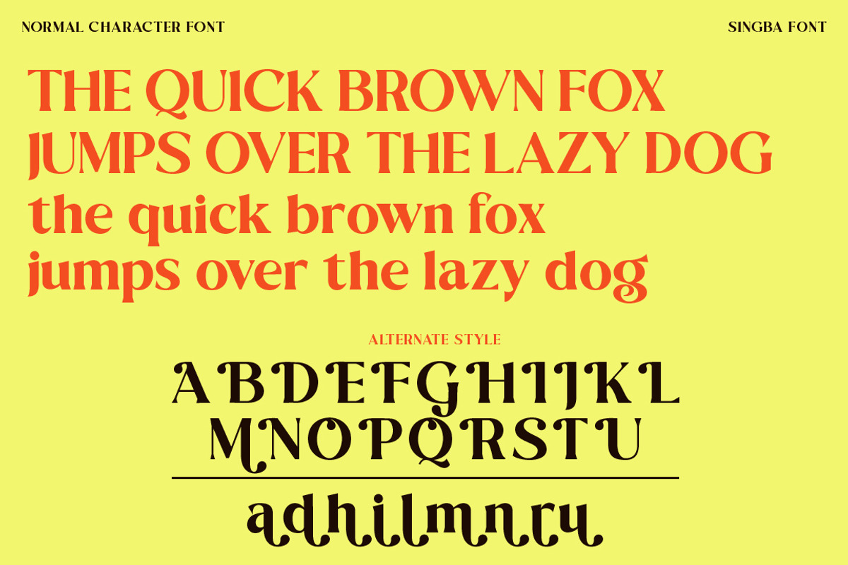 Singba Display, a Serif Font by MasaType (Photo 8 of 10)