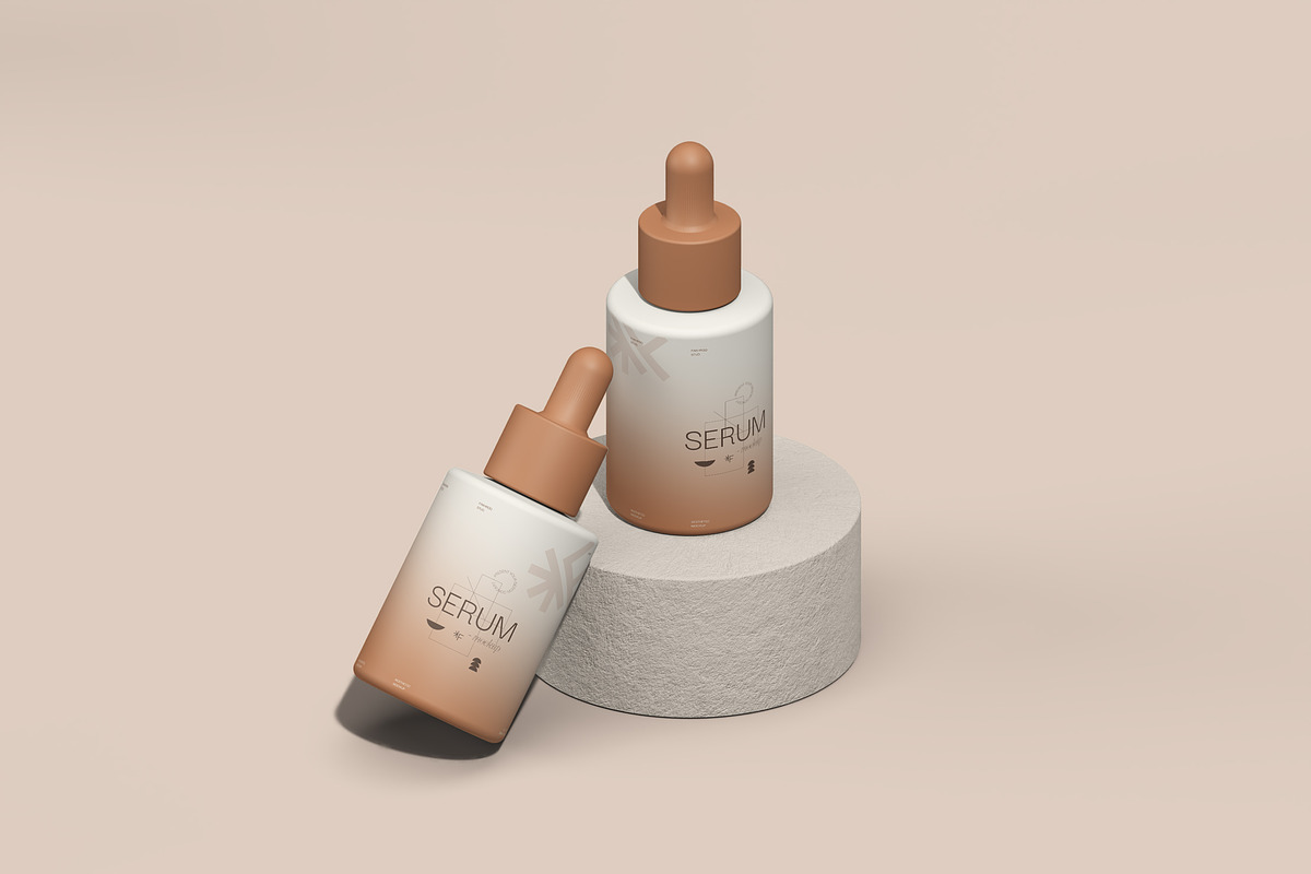 Serum Mockups, a Packaging Mockup by fakhroo (Photo 4 of 4)