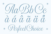 Shalefrost Nova: Calligraphy Font, a Script Font by Andfonts (Thumbnail 5 of 6)