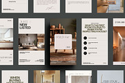 Real Estate Instagram Post + Story, a Social Media Template by Prapti Design (Thumbnail 5 of 12)