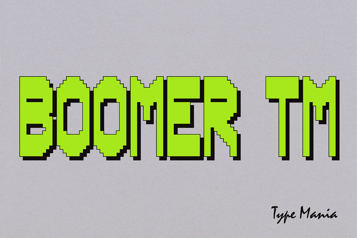 50 TYPE MANIA FONTS // 50% OFF!, a Font by Type Mania (Photo 9 of 51)
