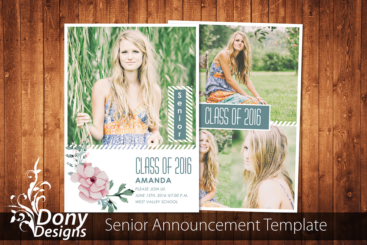 Senior Graduation Card -SE003, a Card Template by DonyDesigns (Photo 2 of 2)