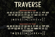 Traverse - Hand Drawn Font SVG + OTF, a Font by Surplus Type Co (Thumbnail 2 of 7)