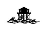 50 Flooded Home Silhouette Bundle, an Illustration by Designs_River (Thumbnail 45 of 51)