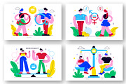 10 Gender Equality Illustration, a Person Illustration by denayunebgt (Thumbnail 2 of 4)