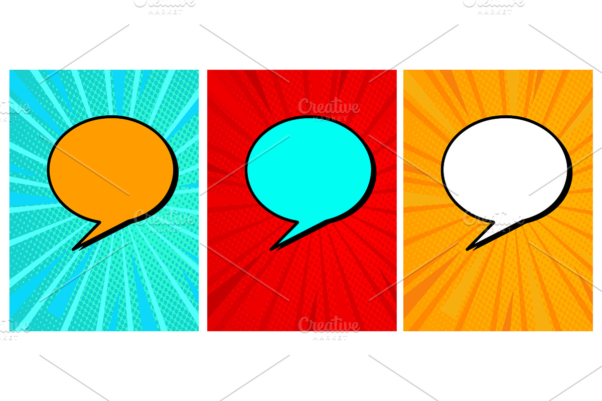 Pop Art Comic Book Cover EPS Vector, a Background Graphic by TrueVector