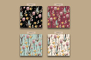 Tropical vector seamless set, a Pattern Graphic by PatternsBlooming (Thumbnail 2 of 5)