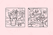 Bold & Easy Coloring Book Bundle, an Empty State Illustration by Neon Studio (Thumbnail 21 of 32)