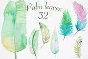 Palm leaves collection, a Decorative Illustration by IvanFet (Thumbnail 3 of 6)