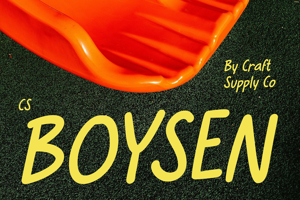CS Boysen – Handwritten Font, a Handwritten Font by Craft Supply Co. (Photo 1 of 8)