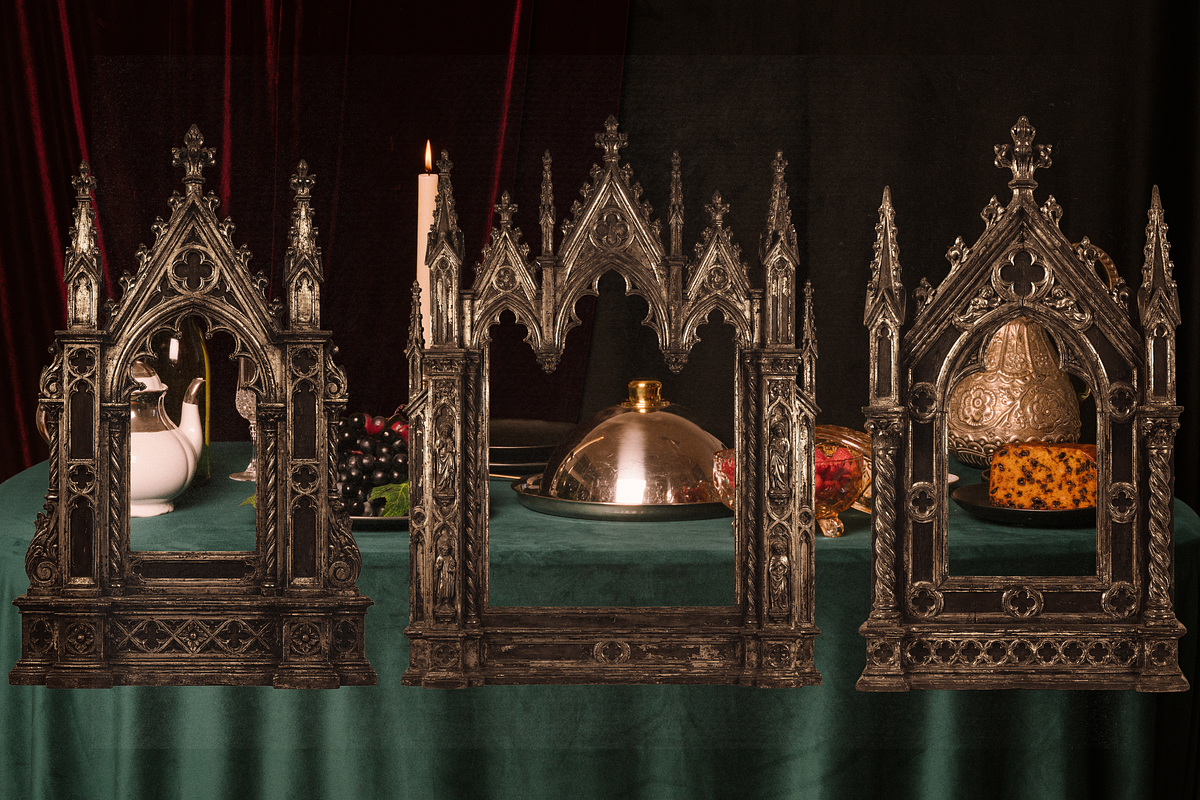 Gothic Medieval Frames, an Object Graphic by The Flossy Finch (Photo 12 of 21)