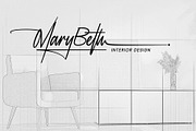 David Morgan | Stylish Signature, a Script Font by Lemonthe (Thumbnail 8 of 12)