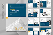 Business Proposal Template, a Brochure Template by Spark_Creative (Thumbnail 1 of 16)