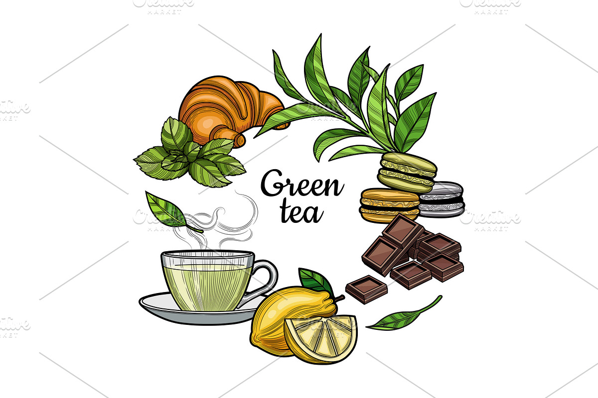 Coffee, cacao, tea., an Object Graphic by VitalinaGofman (Photo 5 of 11)