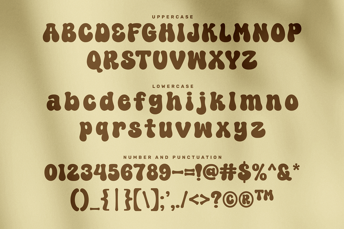 Super Monday - Fancy Retro Font, a Font by Ali Hamidi (Photo 7 of 9)