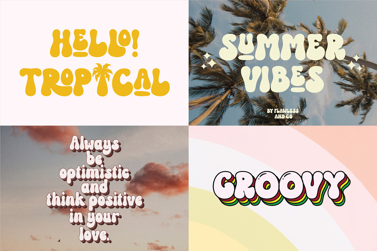 Retro Font Bundle, a Font by Flawless And Co (Photo 7 of 11)