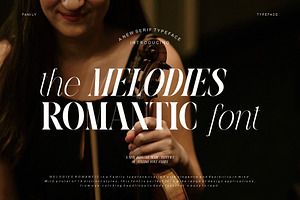 MELODIES ROMANTIC Elegant Serif