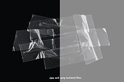 30 Isolated Clear Plastic Tape Piece, an Object Graphic by smishura (Thumbnail 3 of 5)