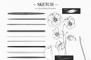 130 Tattoo Procreate Brushes, a Brush Add-On by LaurenceVArtiste (Thumbnail 2 of 10)