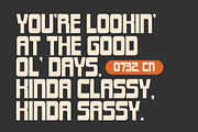Bobai - Retro Sans Serif Font, a Sans Serif Font by Pandeka Studio (Thumbnail 2 of 9)