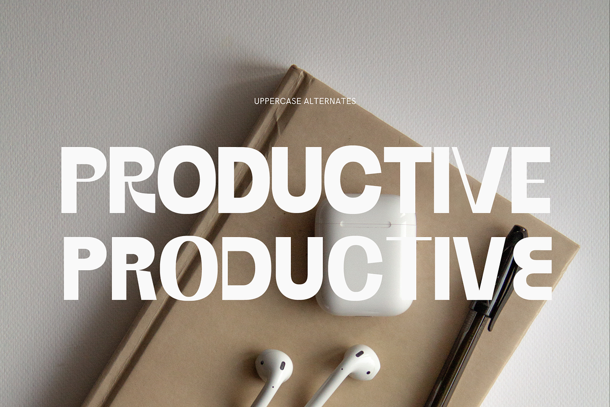 Reftora Modern Sans, a Sans Serif Font by Pinakiaa Studios (Photo 6 of 9)