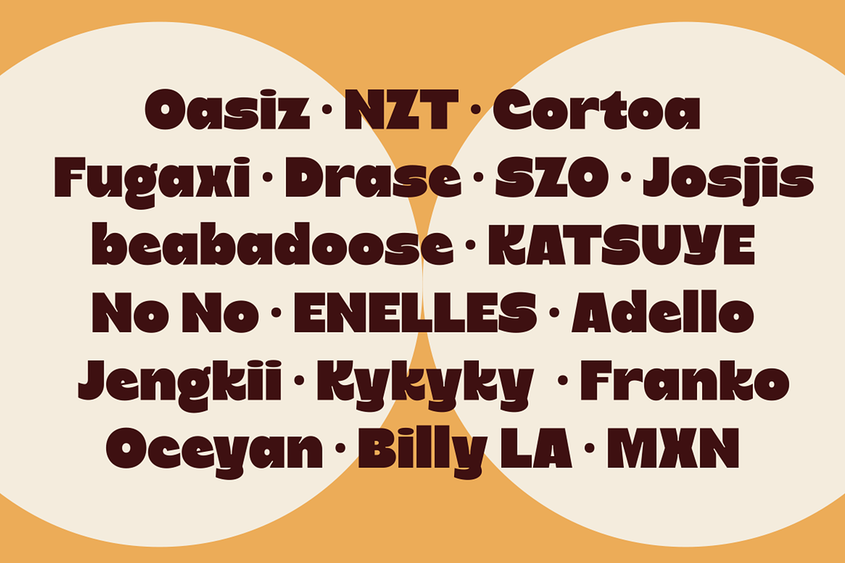 Pilker - Bold Logo Font with Inktrap, a Sans Serif Font by Pekotype (Photo 7 of 15)
